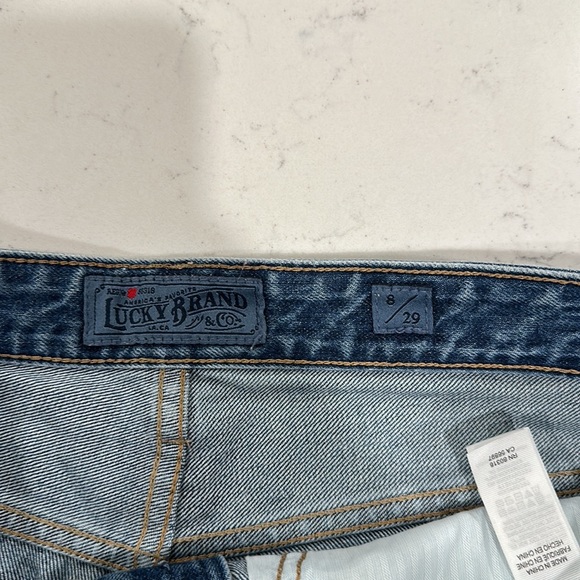 Lucky Brand High Rise Jean Short - Picture 4 of 5